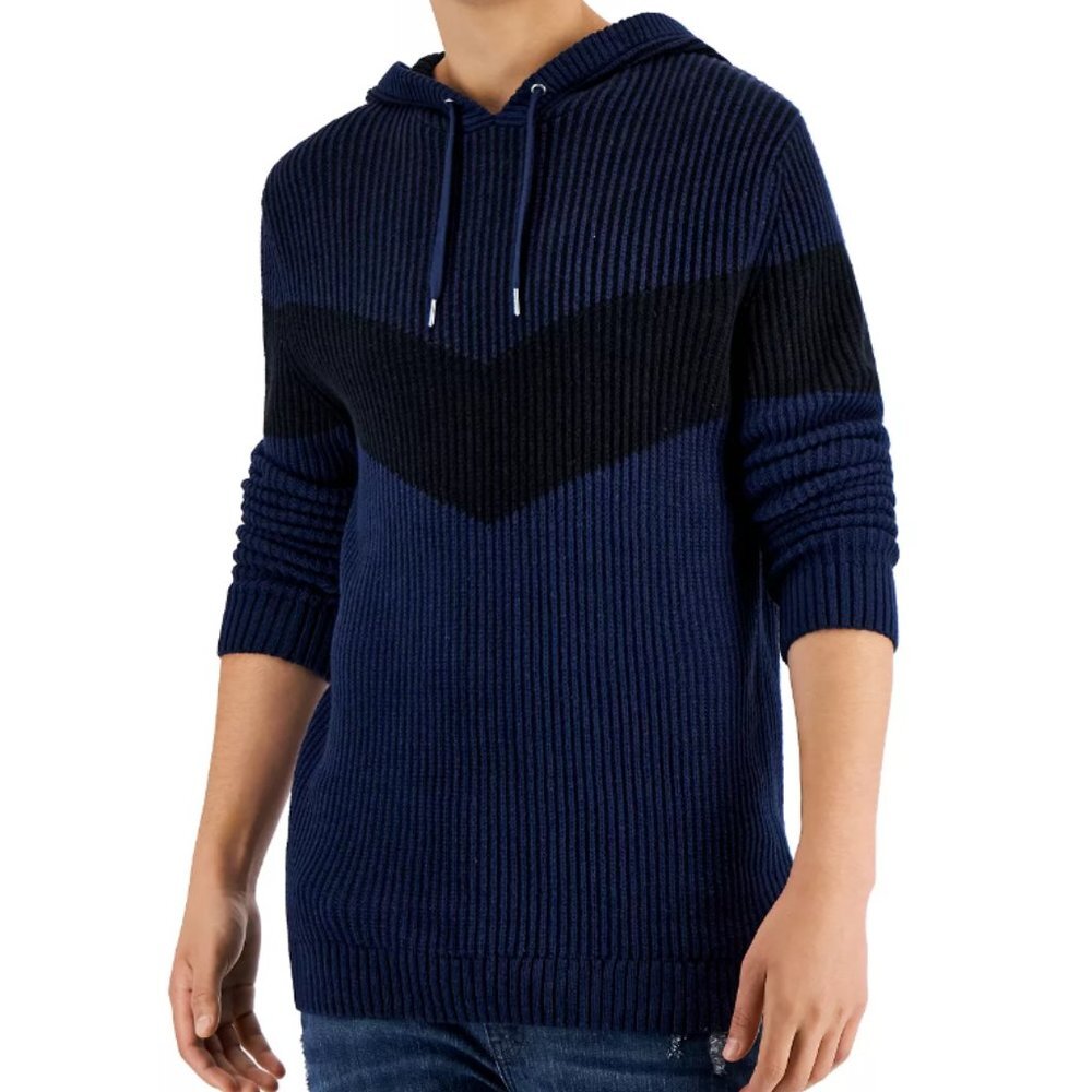 Inc International Concepts Men's Colorblocked Hoodie Sweater Size L - Picture 1 of 1
